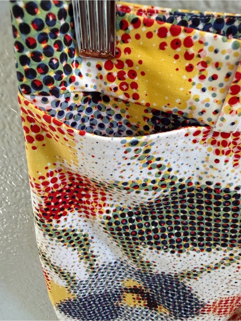 Kate Spade NWOT Saturday Floral Pixel Print Slim Stretch Twill Chinos Size 2 - Picture 6 of 9